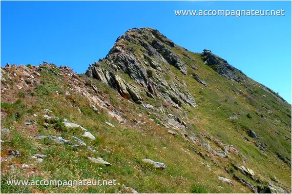 Ressaut final de la Dent du Corbeau