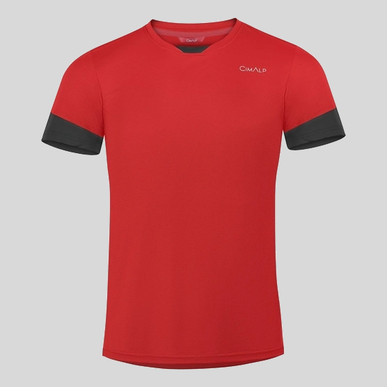 Test anti-UV T-shirt randonnée Cimalp Bauges 2